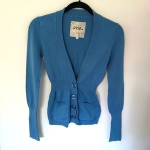 Costa Blanca Blue Cardigan
